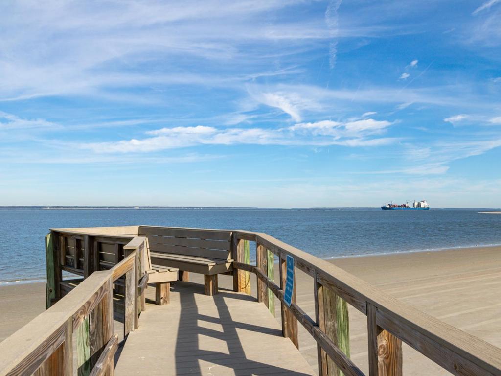 Beach Racquet A210 Appartement Tybee Island Buitenkant foto